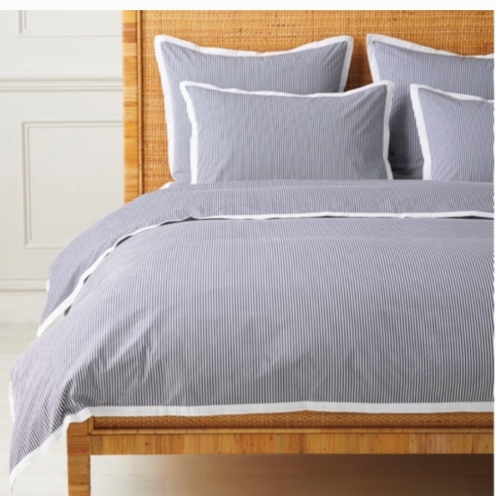 Serena & Lily Oxford Striped Duvet